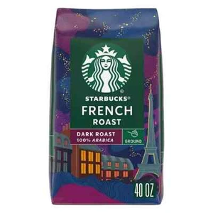 Starbucks Dark French Roast Ground Coffee, 40 oz. FREE SHIPPING - Picture 1 of 4
