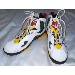 Air Jordan True Flight White Fir Amarillo - Size Mens 7.5 - Excellent Condition - Picture 1 of 12
