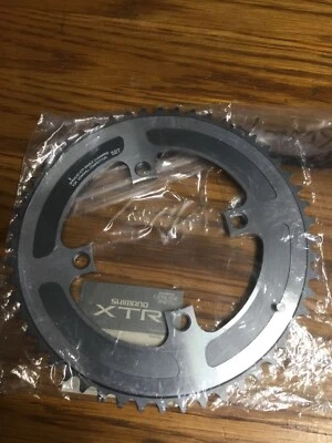 Shimano Xtr Mtb Downhill Catena 4 Bulloni 110 Bcd 52 Denti (6910-28) - Immagine 1 di 4