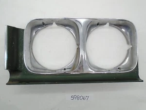 1971 1972 Buick Skylark GS Headlight Bezel LH 1234179 OEM - Picture 1 of 11