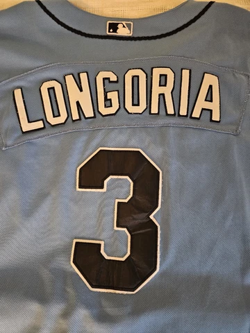 Evan Longoria #3 Tampa Bay Rays Jersey Throwback Cover