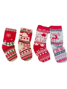 Knit Christmas Stockings Set of 4 - Picture 1 of 5