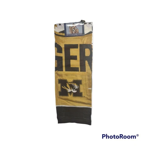 Mizzou Beach Towel Missouri Tigers 30" x 60" 100% Cotton Cover