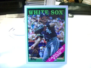 2023 Topps Update 1988 Topps Baseball #88US-17 - Carlton Fisk  23-391 - Picture 1 of 2