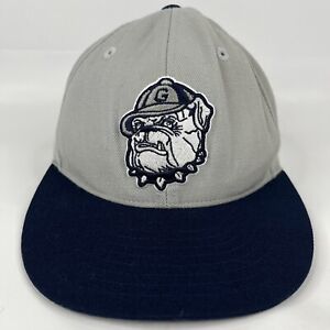 Georgia Bulldogs Hat Cap Mens 7 1/4 Gray Wool. NCAA Basketball Mitchell & Ness