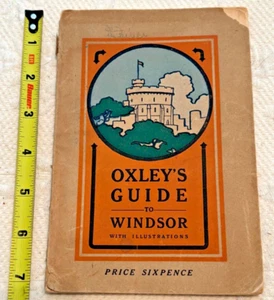 Oxley’s Guide To Windsor datiert 1922 Castle in England - Bild 1 von 5
