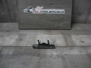 Audi Q5 8R Quattro Emblem Logo Schriftzug Schwarz Frontstoßstange 8R0853736C - Bild 1 von 4