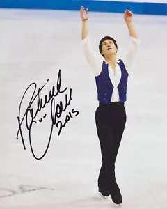 PATRICK CHAN SIGNIERTES EISKUNSTLAUF 8 X 10 FOTO - Bild 1 von 3