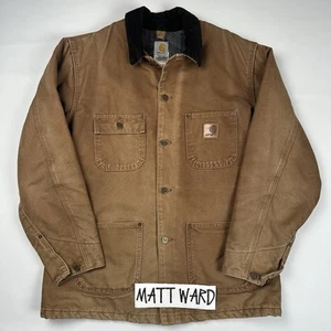 Chaqueta Carhartt Chore C02 BRN Mediana - Imagen 1 de 5
