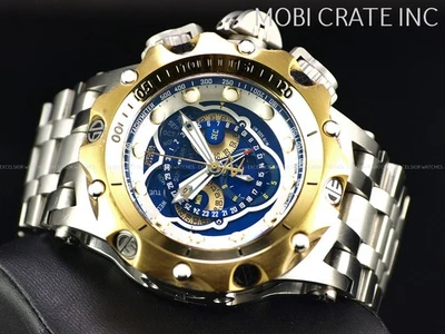 Reloj Invicta Reserve Venom Híbrido 51mm Calendario Maestro Suizo Cronógrafo Tono Plateado Foto 1 de 4