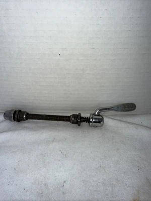 Shimano Vintage Bicycle Front Quick Release Skewer 100mm Silver SHQR2 - Image 1 of 4