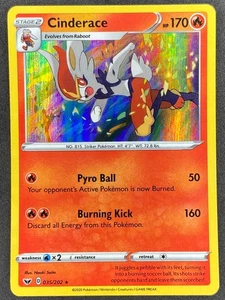 Pokémon Cinderace 035/202 SSH Sword & Shield NM - Picture 1 of 2