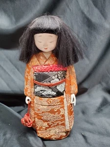 B3 Vintage Japanese Doll Gofun Girl Handmade - Picture 1 of 7