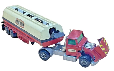 Matchbox Texaco Tanker - Ford Super Kings 1973 - articulado vintage fundido a presión en muy buena condición Foto 1 de 4