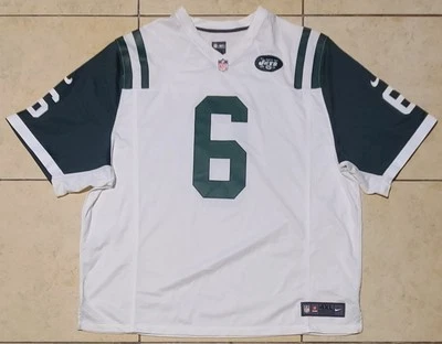 Camiseta Nike NFL On Field New York Jets Mark Sanchez #6 Talla 4XL Foto 1 de 4