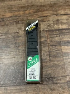 Wristwatch Band NOS Timex Sports Collection Band for 18MM Lugs TX18G1 Rubber - Picture 1 of 5
