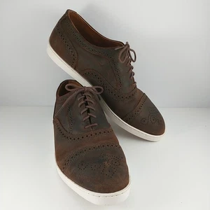 Allen Edmonds Strand Oxford Herren 10,5 EEE Elegant Turnschuhe Walnuss Braun 5128 - Bild 1 von 12