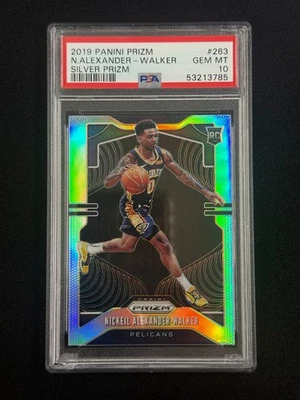 Panini Prizm 2019-20 - Nickeil Alexander-Walker #263 Silver Prizm PSA 10 Rookie  Foto 1 de 2