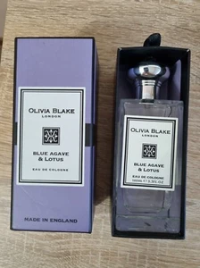 Original Olivia Blake Eau De Kölnisch Wasser blaue Agave & Lotus 100 ml 3,3 flüssige Unzen BRANDNEU - Bild 1 von 3