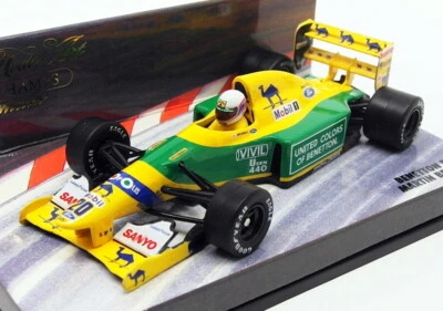 Minichamps 1/43 Scale Model Car 25119 - F1 Benetton Ford - M.Brundle - Image 1 of 3