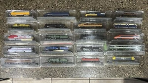 Lot Of 20 Del Prado Locomotives Of The World Static Model 1/160 Scale - Picture 1 of 9