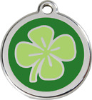 Red Dingo "Clover" Engraved Pet Dog & Cat ID Tag - Free Engraving 