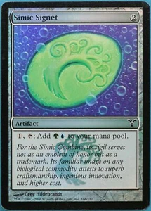 Simic Signet FOIL Dissension LP/EX Artifact Common MTG L3 - Picture 1 of 1