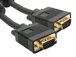 Long VGA SVGA D-SUB M/M Cable PC Computer Laptop to Projector LCD Monitor TV 3M - Bild 1 von 1