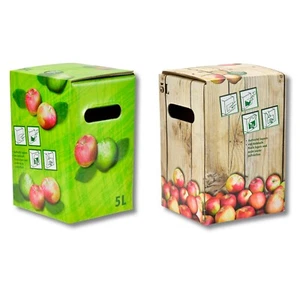 Bag in Box Set Beutel plus Karton 3l 10l Saftkarton Weinkarton Saftbeutel Hahn - Bild 1 von 15