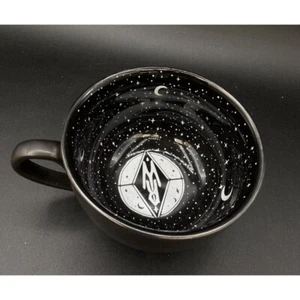 Rogue + Wolf Midnight Becher Starry Midnight Sky Kaffee Tee Tasse Matt Schwarz Wicca - Bild 1 von 9