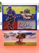 2021 LEAF METAL DRAFT GABRIEL MORENO NATIONAL PRIDE AUTO ROOKIE CARD