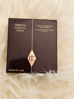 Charlotte Tilbury Airbrush Flawless Finish Powder Full Size 8g Fair or Medium