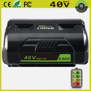 6.0ah For Ryobi 36v 40v Battery BPL3650D BPL3640D R36BTY42 Replacement Lithium - Picture 1 of 14