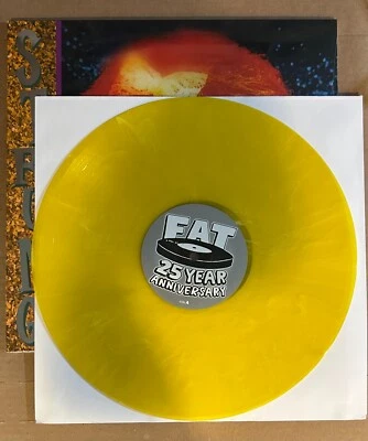 LP:  STRUNG OUT - Twisted By Design  NEW UNPLAYED YELLOW / WHITE SWIRL VINYL Ltd - Image 1 of 3