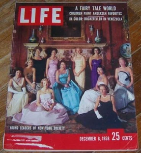 Life Magazine December 8, 1958 New York Society Fairy Tales Wall Street Football - Picture 1 of 1