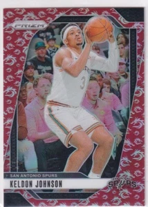 2024-25 Panini Prizm NBA No. 24 Keldon Johnson Dragon Prizm 82/88 - Bild 1 von 2