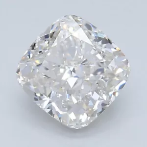 IGI Certified 1.50 Ct. White F Color Cushion Cut Diamond, SI1 Clarity - Picture 1 of 3
