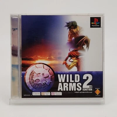 Wild Arms 2nd Ignition NO MANUAL  (Sony PlayStation 1, 2000) JP Ver. FREE Ship - Image 1 of 4