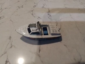 Vintage Matchbox Superfast Police Launch 1976 Boat Ship Emergency Vessel Toy car - Picture 1 of 1