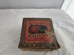 Vintage Kriss Kross Stropper Razor Blade Sharpener Original Box & Instructions
