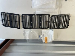 2014-2016 JEEP GRAND CHEROKEE FRONT GRILLE INSERTS OEM NEW MOPAR 68143073AC - Picture 1 of 6