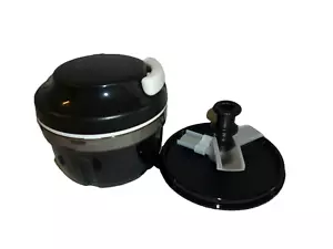 New Tupperware Black Supersonic Compact Food Chopper with Seal Onions Garlic - Picture 1 of 1
