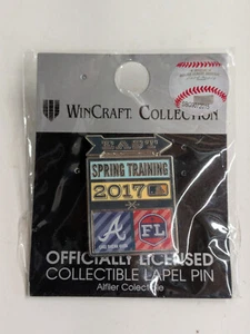 2017 Atlanta Braves Spring Training Pin MLB Licensed - Picture 1 of 1