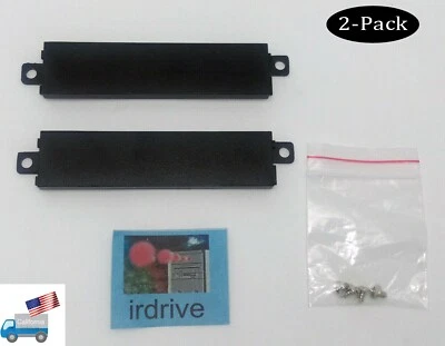 Lot 2: NEW Black Titan Water Cooling Case 3.5" Drive Bay Front Face Cover Plates - Image 1 of 4