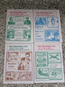 LOT OF 13 VINTAGE ISSUES - "THE WRAPPER" - AUTHORITY ON NON-SPORTS TRADING CARDS - Picture 1 of 4