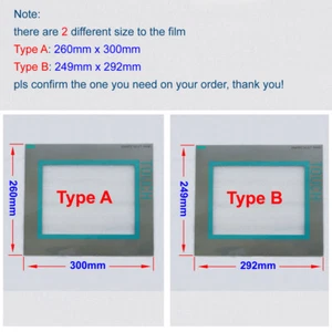 Fit for MP277 10" Touch 6AV6 643-0CD01-1AX1 6AV6643-0CD01-1AX1 Protective Film - Picture 1 of 3