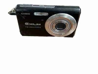 Casio Digital Camera Exilim EX-Z75 7.2MP Black Tested - Image 1 of 4