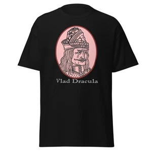 Camiseta Vlad el Empalador Drácula Retrato Gótico Terror Camisa Ropa de Calle Oscura - Imagen 1 de 10