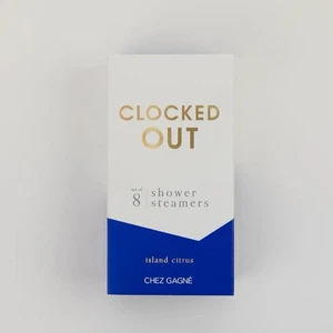 CHEZ GAGNÉ CLOCKED OUT - VAPORES DE DUCHA - ISLAND CITRUS Nuevo En Caja - Imagen 1 de 4