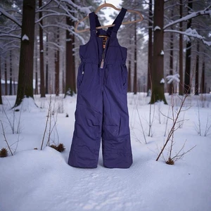 Obermeyer Trägerhose Latzhose Größe 5 Kinder Kinder Jugend Ski Schnee Winter blau - Bild 1 von 11
